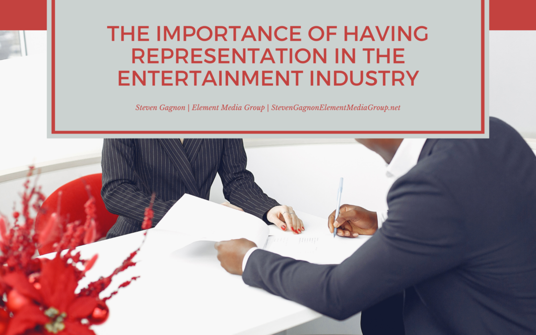 The Importance of Having Representation in the Entertainment Industry
